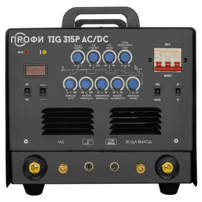 Сварочный инвертор профи TIG 315 P AC/DC