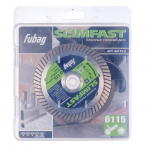 Алмазный отрезной диск Fubag Slim Fast D115 мм/ 22.2 мм