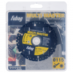 Алмазный отрезной диск Fubag Multi Master D115 мм/ 22.2 мм