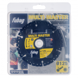 Алмазный отрезной диск Fubag Multi Master D125 мм/ 22.2 мм