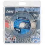 Алмазный отрезной диск Fubag Power Twister Eisen D125 мм/ 22.2 мм