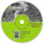 Отрезной круг Debever NWC12510229S