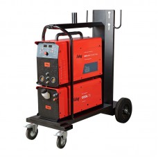 Сварочный инвертор Fubag INTIG 400 T AC/DC Pulse с горелкой FB TIG 450W 5P 4m, модулем охлаждения и тележкой