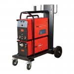 Сварочный инвертор Fubag INTIG 500 T W AC/DC PULSE (с жидкостным охлаждением) с горелкой FB TIG 18 5P 4m, модулем охлаждения и тележкой