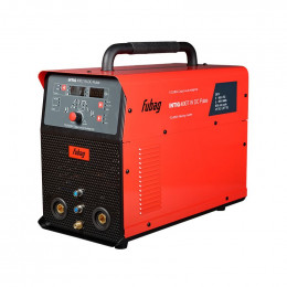 Сварочный инвертор Fubag INTIG 400 T DC Pulse с горелкой FB TIG 18 5P 4m, блоком жидкостного охлаждения Cool 70 и тележкой