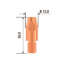 Контактный наконечник Fubag M8x30 d1,2 CuCrZr (FB 500)