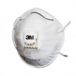 Полумаска 3M 8122 для защиты от пылей и туманов (240 шт/уп)