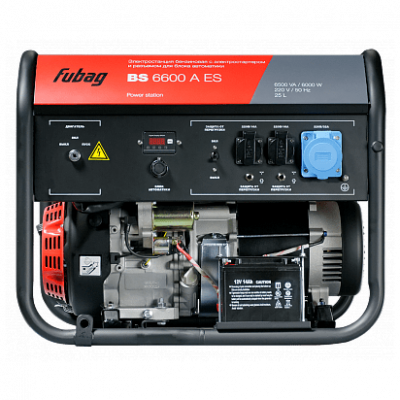 Генератор бензиновый Fubag BS 6600 A ES