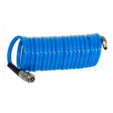 Шланг спиральный Fubag с фитингами рапид, полиуретан, 15бар, 8x12мм, 5м