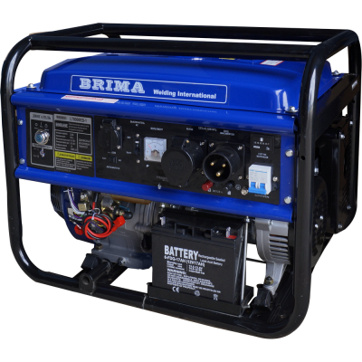 Бензиновый электрогенератор BRIMA LT 8000 EB-1