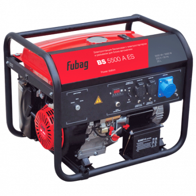 Генератор бензиновый Fubag BS 5500 A ES
