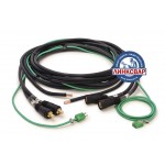 Сборки силовых кабелей для КМКТ 2х180 с компенсационным кабелем и разъемами Dinse
