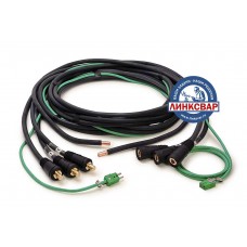 Сборки силовых кабелей для КМКТ 2х270 с компенсационным кабелем и разъемами Dinse