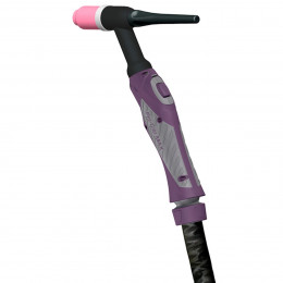 Горелка аргонодуговая PARWELD PRO-GRIP MAX TIG 550W 4м (550А, ПВ100%, 1.2-6.4мм, 1 кноп., байонет 35-50, ниппель на газ NW5, без р.упр.)