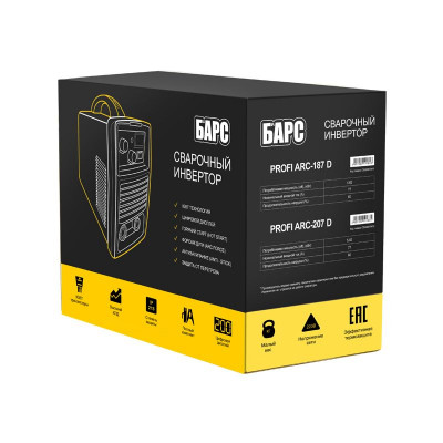 Сварочный инвертор БАРСВЕЛД Profi ARC-207 D