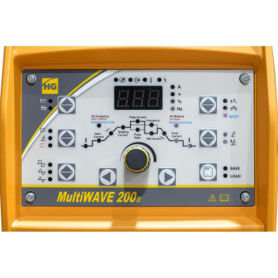 Аппарат аргонодуговой сварки HUGONG MultiWAVE 200 III AC/DC (cold tack, различные типы волны)