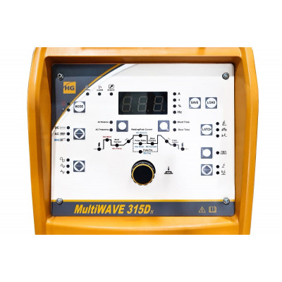 Аппарат аргонодуговой сварки HUGONG MultiWAVE 315D III AC/DC (cold tack, различные типы волны) без БО, тележки и горелки