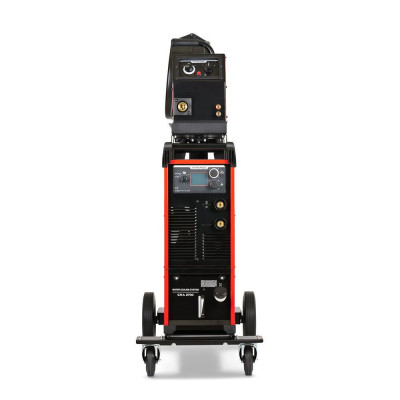 Сварочный полуавтомат TELWIN SUPERMIG 500i XD PACK AQUA + ТЕЛЕЖКА