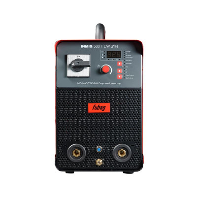 Сварочный полуавтомат Fubag INMIG 500T DW SYN с DRIVE INMIG DW SYN, шланг-пакетом 5м, горелкой FB 500 3m, блоком жидкостного охлаждения Cool 70 и тележкой
