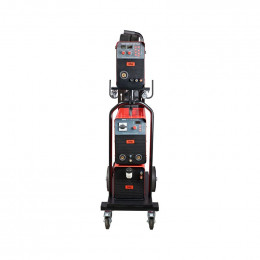 Сварочный полуавтомат Fubag INMIG 500T DW SYN PULSE с подающим механизмом DRIVE INMIG DW SYN PULSE, горелкой FB 550W 3m, блоком охлаждения, тележкой и шланг-пакетом 5м