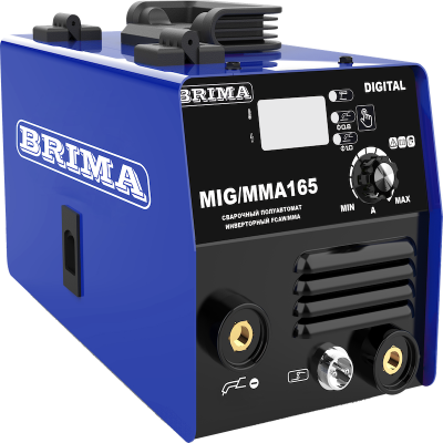 Сварочный полуавтомат BRIMA MIG/MMA-165 DIGITAL с катушкой флюсовой проволоки