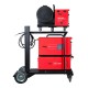 Сварочный полуавтомат Fubag XMIG 500T DW PULSE ( с подающим механизмом DRIVE XMIG DW PULSE, шланг пакетом 5м, горелка FB 550W 3m, блок жидкостного охлаждения Cool XMIG, тележка)