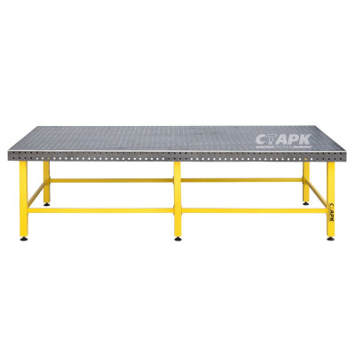 Сварочный стол Старк-профи 2500х1250х100 (10мм, без ног, из стали SSAB)